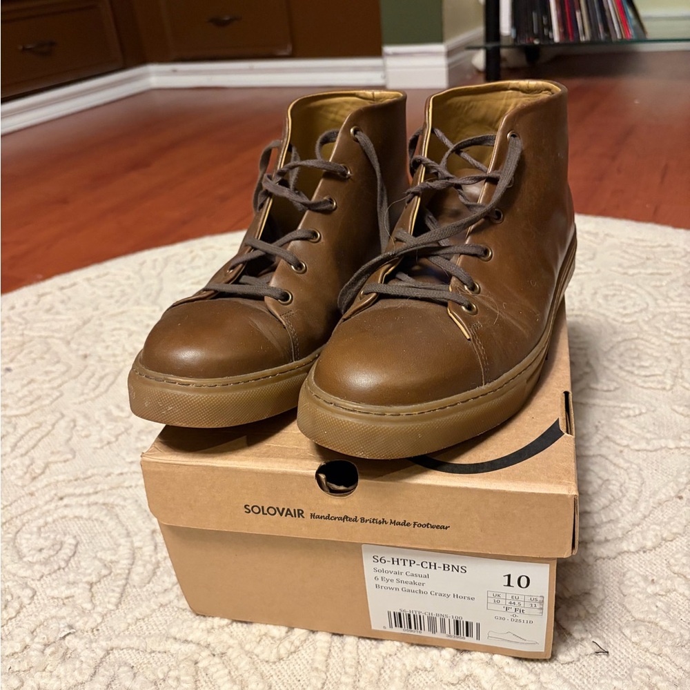 Solovair Leather Sneakers size 11